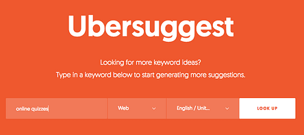 ubersuggest